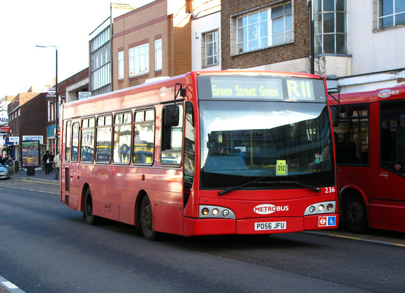 Route R11, Metrobus 236, PO56JFU, Orpington