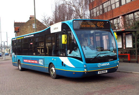 Route 402, Arriva Kent & Sussex 4216, KX61KHC, Bromley