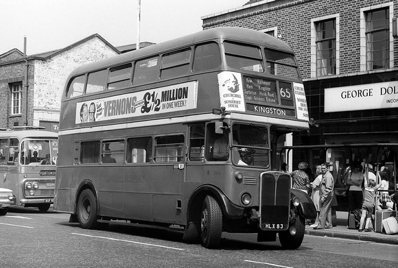 Route 65, London Transport, RT266, HLX83