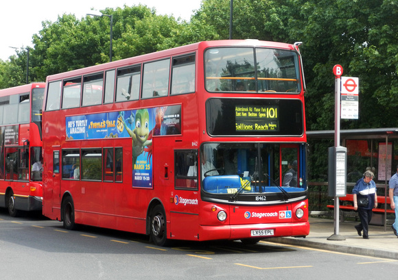 Route 101, Stagecoach London 18462, LX55EPL, Beckton