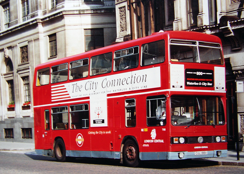 London Bus Routes Route 800 Bank Waterloo Withdrawn