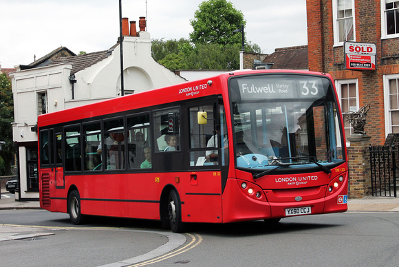 Route 33, London United RATP, DE123, YX60CCJ, Richmond