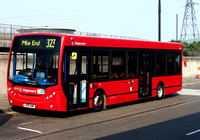 Route 323, Stagecoach London 36345, LX59ANF, Canning Town