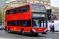 Route 88, Go Ahead London, E132, SN60BZD, Trafalgar Square