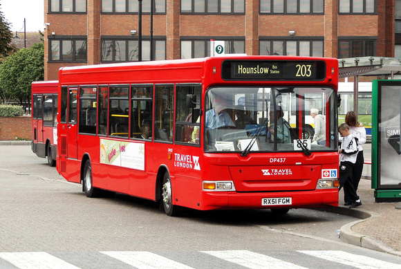 Route 203, Travel London, DP437, RX51FGM, Staines