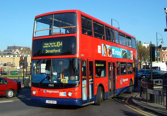 Route 104, Stagecoach London 17843, LX03BYV