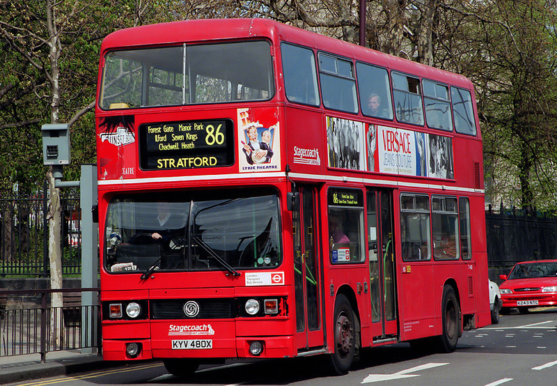 London Bus Routes | Route 86: Romford Station - Stratford | Route 86 ...