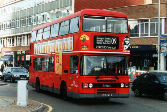 Route 109, South London Buses, L188, D188FYM, Croydon