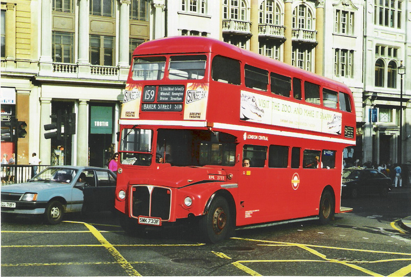 London Bus Routes | Route 159: Marble Arch - Streatham Station | Route ...