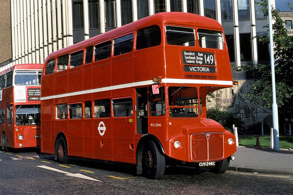 Route 149, London Transport, RCL2246, CUV246C