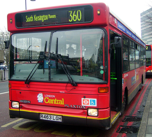 Route 360, London Central, LDP63, R463LGH, Elephant & Castle