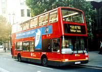 Route N21, London Central, PVL245, Y745TGH, Trafalgar Square