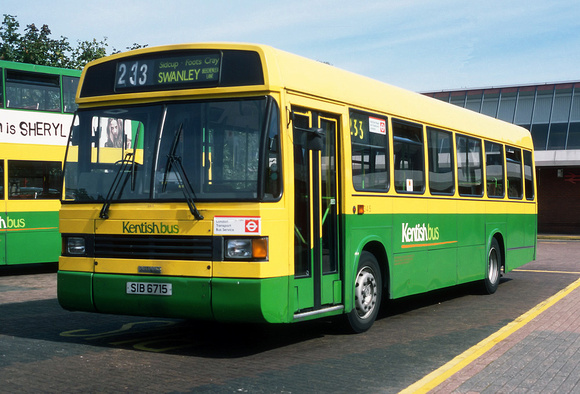 Route 233, Kentish Bus 418, SIB6715, Eltham