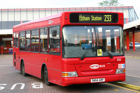 Route 233, Metrobus 255, SN54GRF, Eltham