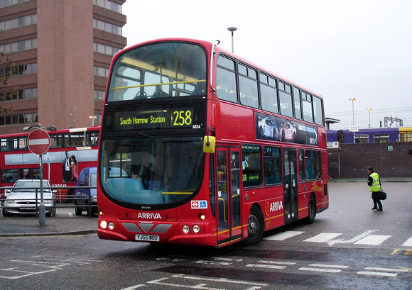 Route 258, Arriva The Shires 6034, YJ55WOU, Watford