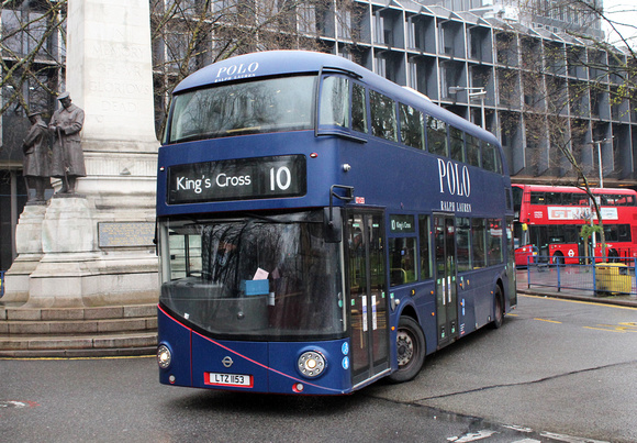 Route 10, London United, LT153, LTZ1153, Euston Station