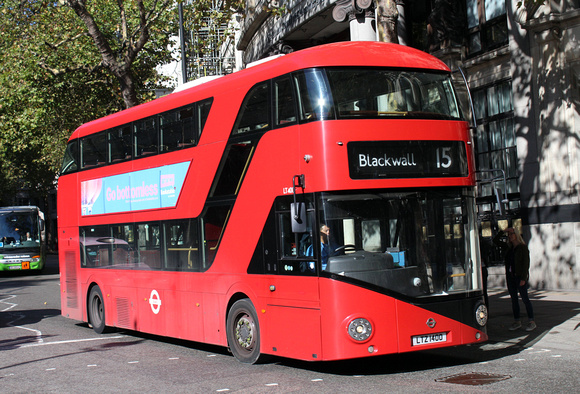 Route 15, Go Ahead London, LT400, LTZ1400, The Royal Courts of Justice