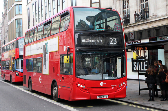 Route 23, Tower Transit, DN33783, SN12AVZ, The Strand