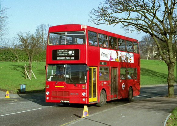 Route W3, London Transport, M1313, C313BUV, Alexander Palace