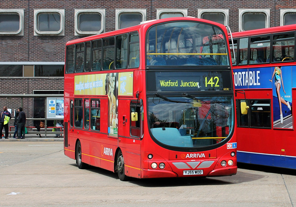 Route 142, Arriva The Shires 6030, YJ55WOD, Brent Cross