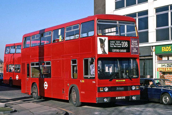 Route 208, London Transport, T996, A996SYE, Orpington