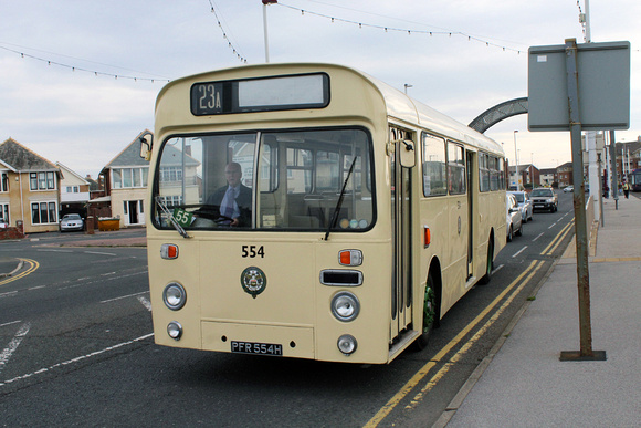 Route 23A, Blackpool Transport 554, PFR554H, Starr Gate