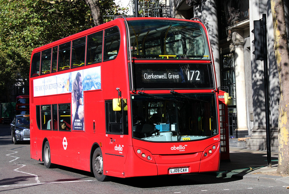 Route 172, Abellio London 9432, LJ09CAV, The Royal Courts of Justice