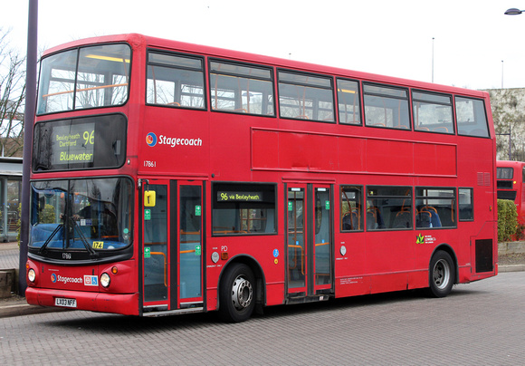 Route 96, Stagecoach London 17861, LX03NFF, Bluewater
