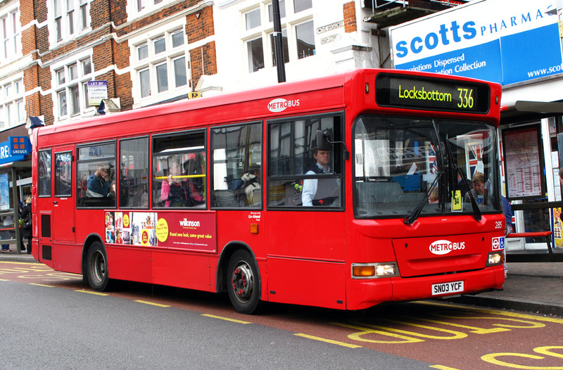 London Bus Routes | Route 336: Catford Bridge - Locksbottom | Route 336 ...