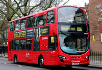 Route 106, Arriva London, DW516, LJ13CCX, Bethnal Green