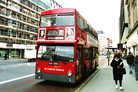 Route 77A, London General, DMS2389, OJD389R, The Strand