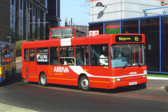 Route 455, Arriva London, PDL73, LF52UOJ, Croydon