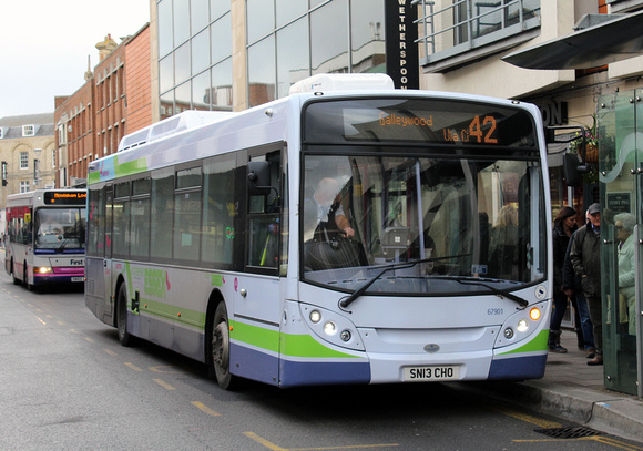 Route 42, First Essex 67901, SN13CHO, Chelmsford