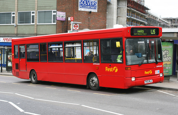 Route U5, First London, DMP42403, P403MLA, Hayes & Harlington