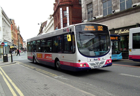 Route 182, First Manchester 66874, MX05CKF, Manchester