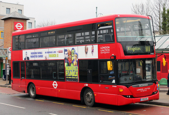 Route 111, London United, SP40187, YT10XCL, Kingston