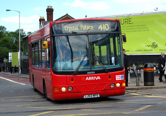Route 410, Arriva London, DWS16, LJ53NFE, Croydon