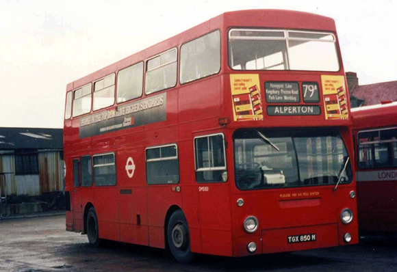 Route 79A, London Transport, DMS850, TGX850M, Edgware