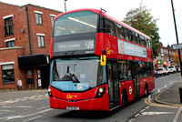 Route X26, Go Ahead London, WHV79, BF65WKC, Worcester Park