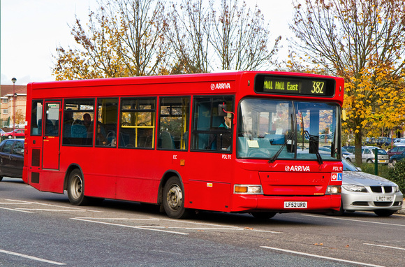 Route 382, Arriva London, PDL92, LF52URO, Finchley
