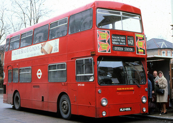 Route 167, London Transport, DMS1480, MLH480L