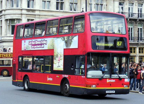 Route 87, London GeneraL, PVL194, X594EGK, Westminster