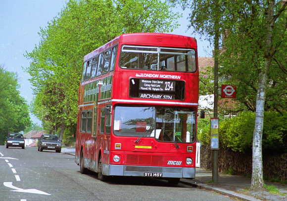 Route 234, London Northern, M145, BYX145V, Friern Barnet