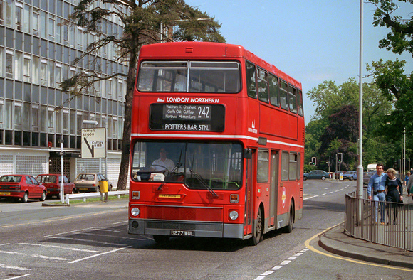 Route 242, London Northern, M1277, B277WUL, Potters Bar