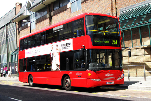 Route 261, Metrobus 974, YR10BCE, Bromley