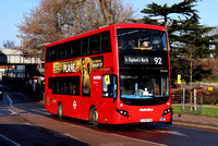 Route 92: Ealing Hospital - St Raphael's North