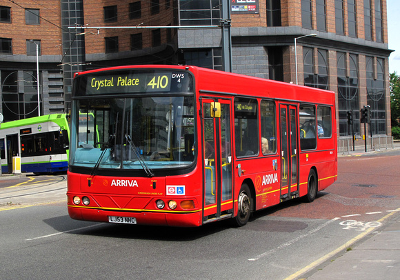 Route 410, Arriva London, DWS4, LJ53NHC, Croydon