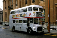 Route 1A, London Transport, SRM4, ALD889B, Trafalgar Square