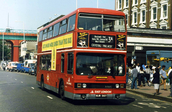 Route 3A, East London Buses, T561, NUW561Y, Brixton