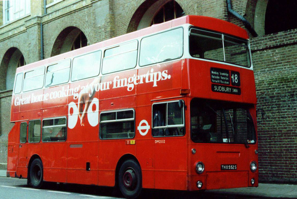 Route 18, London Transport, DM2552, THX552S, King's Cross